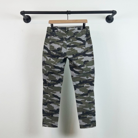 NWT Kut From The Kloth Reese High Waisted Camo Utility Pants - Picture 6 of 7